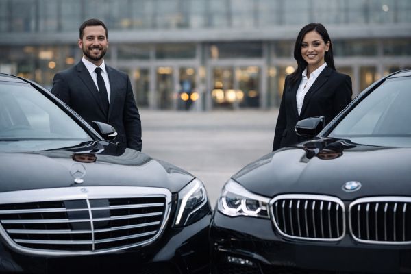 Chofers en evento MICE